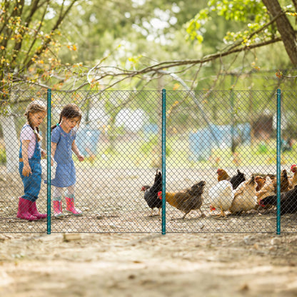 ARIFARO U-Zaunpfosten Kein Graben - 122cm, 10er-Pack