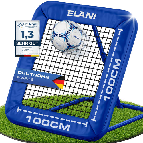 ELANI Rebounder 1x1m Fussball - Training mit Schutzrand