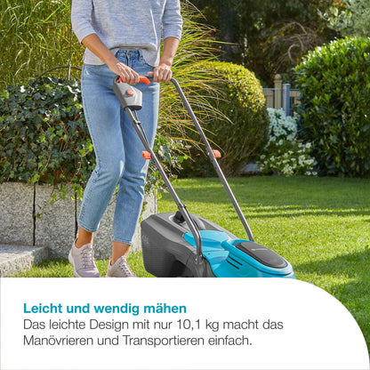 Gardena EasyMax 30/18V Akku-Rasenmäher Set mit Power for All-Akku