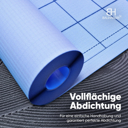 Bauhandel24 Abdichtungsbahn D11 für Dusche & Bad 10m²