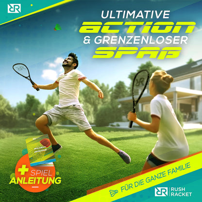 Rush Racket RS3 Speed Badminton Set 5-teilig mit Tragetasche
