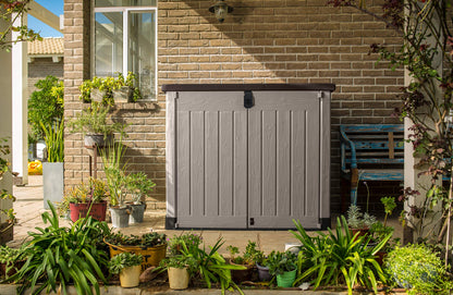 Keter Store it Out Pro Mülltonnenbox - Beige für 2x 240L
