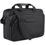 KROSER Laptoptasche 18 Zoll, erweiterbar, wasserabweisend, mit Schultergurt und PU-Griffen