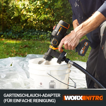 WORX WX020 Nitro Akku-Farbsprühsystem 20V mit Akku & Ladegerät