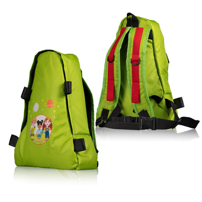 Bresser Junior 70/400 Linsenteleskop für Kinder mit Rucksack - Grün