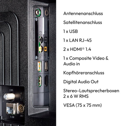 MEDION MD 832101 Full HD Smart-TV 80 cm (32 Zoll)