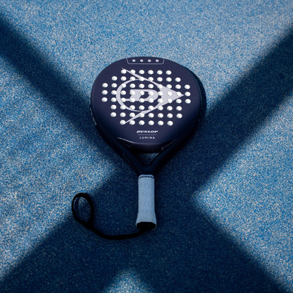 Dunlop Lumina Padelschläger Dark Grey mit Graphitrahmen, 365 g