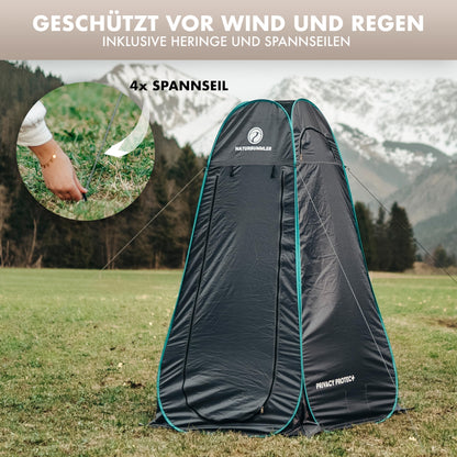 NATURBUMMLER Duschzelt Pop-Up Privacy Protec+ wasserdicht 1,9 m