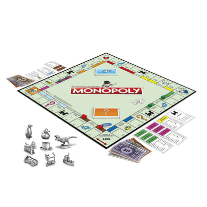Hasbro Monopoly Classic Brettspiel für 2-6 Personen ab 8 Jahren