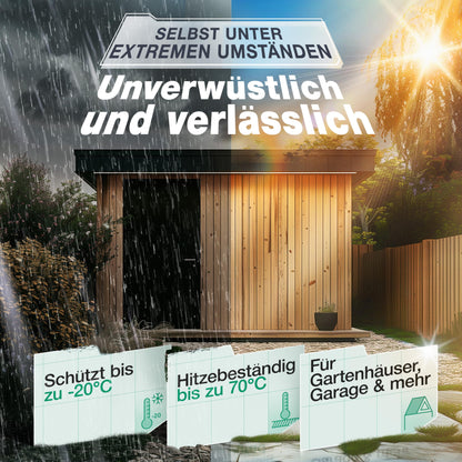 SMABIX® Dachfolie Aluminium selbstklebend Bitumen 5x1m