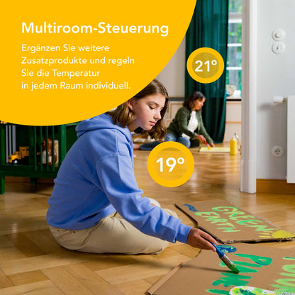 tado° Smartes Heizkörperthermostat Einzelraumsteuerung – 3er-Pack