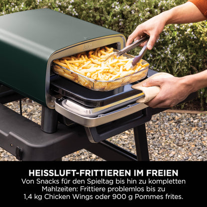 Ninja Artisan MO201AMZEU Outdoor-Pizzaofen Heissluftfritteuse - Grün
