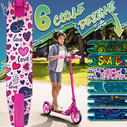 RE:SPORT Cityroller für Kinder und Erwachsene, klappbar, bis 100 kg