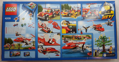 Lego City 4209 Feuerwehr-Löschflugzeug Konstruktionsspielzeug