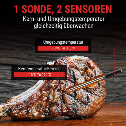 ThermoPro TempPro TP960 Grillthermometer kabellos mit Bluetooth