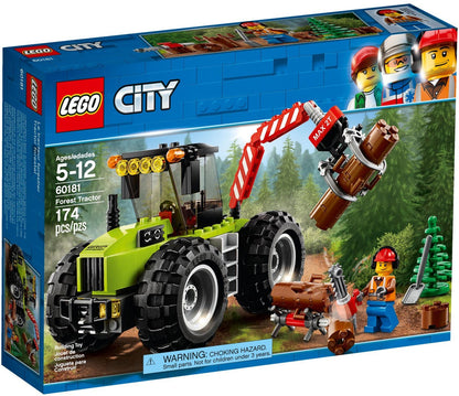 LEGO City Forsttraktor 60181 - Waldarbeitsfahrzeug