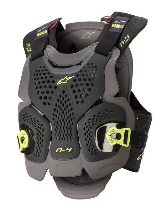 Alpinestars A-4 Max Motorrad Brustpanzer - Schwarz Gr. XXL