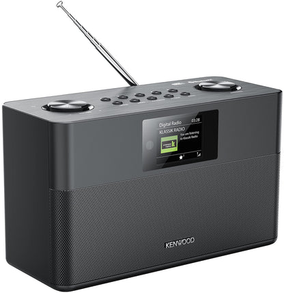 KENWOOD CR-ST80DAB-B Stereo-Kompaktradio mit DAB+ & Bluetooth