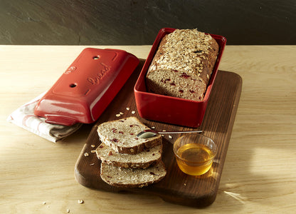 Emile Henry Brotlaib Bäcker, Keramik Brotbackform – Kohle