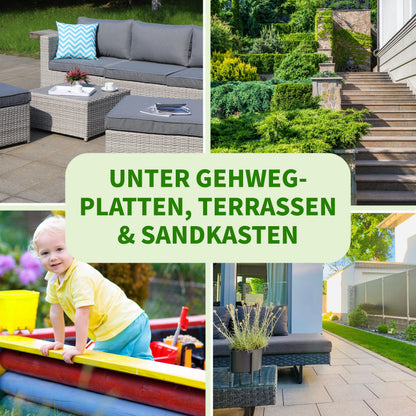 TTL GARDEN Unkrautvlies 150 g/m², 50 m² Rolle 1 x 50 m, UV-stabil