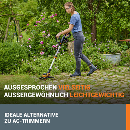 WORX WG163E.1 20V Akku-Rasentrimmer - Inkl. Akku