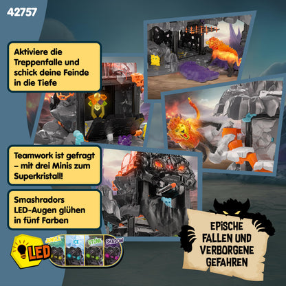 Schleich ELDRADOR MasterCave Smashrador 42757, 119-teiliges Spielset