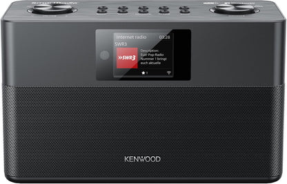 KENWOOD CR-ST100S Smart-Radio Internetradio DAB+ Schwarz