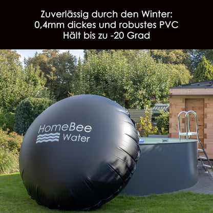 HomeBee® Poolkissen Winter XXL für Pool-Überwinterung – 3m