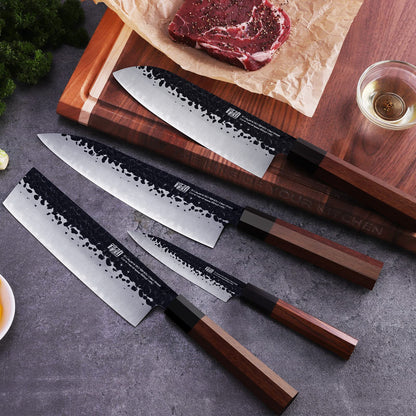 FINDKING Dynasty Kochmesserset 4-tlg. – Japan-Stahl