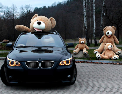 MKS XXL Teddybär Kuscheltier 200cm mit waschbarem Bezug