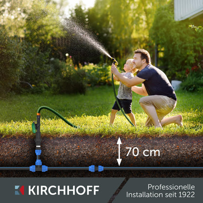 Kirchhoff HDPE Rohr 32 mm x 25 m | PE Verlegerohr, DVGW geprüft