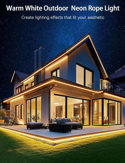 Lamomo LED Streifen 20M Warmweiss Dimmbar Wasserdicht