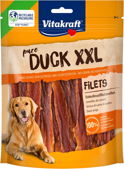 Vitakraft Pure Duck XXL Entenbrustfiletstreifen Hundeleckerli