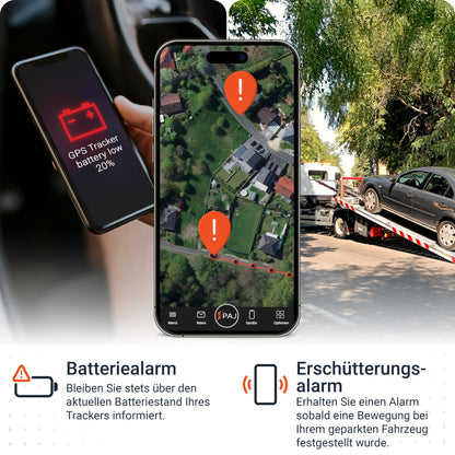 PAJ GPS Compact Finder 4G GPS-Tracker für Auto, Motorrad und LKW