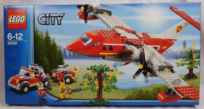 Lego City 4209 Feuerwehr-Löschflugzeug Konstruktionsspielzeug