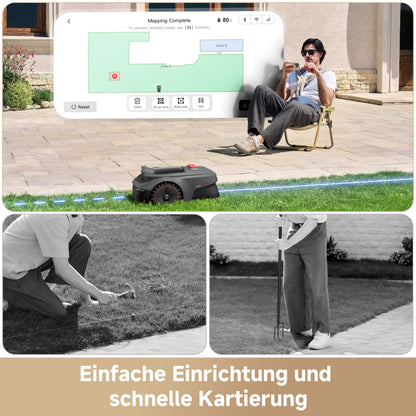 MOVA ViAX 250 Mähroboter ohne Begrenzungskabel für 250 m²