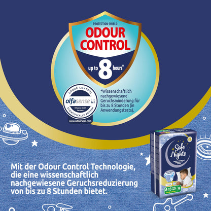 Babylino Safe Nights Boy Nachthöschen, 8-13 Jahre, 84 Stück