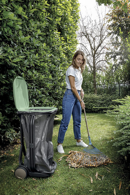 G.F. Müllsackständer RECO aus recyceltem Kunststoff, Grün