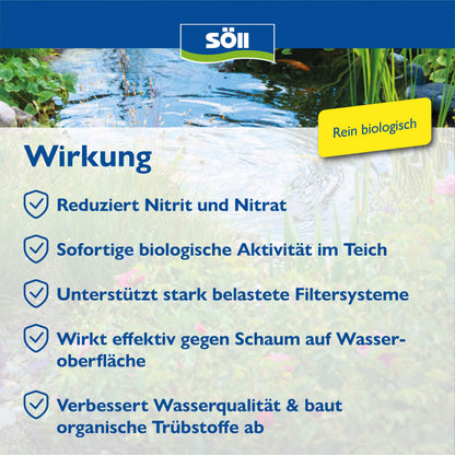 Söll BioBooster 80409 biologischer Teichwasseraufbereiter 5 l