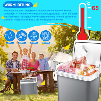 KESSER® Kühlbox thermo-elektrisch 32L - Kühlt & Wärmt 12/230V