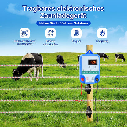 YYYuYong Weidezaungerät Elektrisch - 15KM Reichweite, 230V/12V