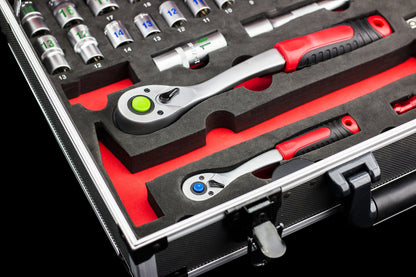 Meister Werkzeugkoffer 131-teilig Alu-Koffer - Modell 8971470