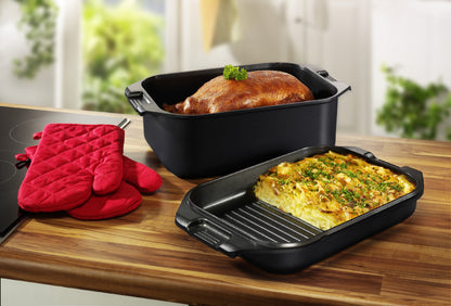 Karcher Bräter mit Deckel 2in1 Aluguss – 8,7 Liter Volumen