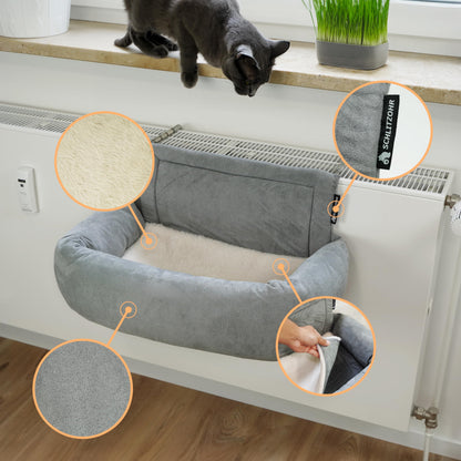 SCHLITZOHR Murphy Premium Heizungsliege Katze - bis 12kg
