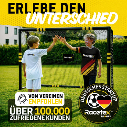 Racetex Fussballtor Garten – 240x160cm für Kinder & Erwachsene