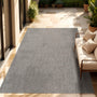 Paco Home Outdoor Teppich Sisaloptik Grau 160x220 cm wetterfest