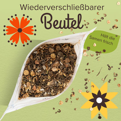 Bienenmagnet Wildblumensamen 500g – nektarreiche Samenmischung