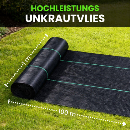 Green Thumbz Unkrautvlies Extra Stark 1 x 100 m wasserdurchlässig