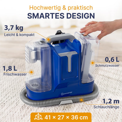 Sommertal MultiCleaner WS450 5in1 Waschsauger für Teppich und Polster