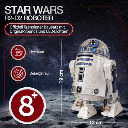 Clementoni Star Wars R2-D2 Roboter Bausatz mit App ab 8 Jahren